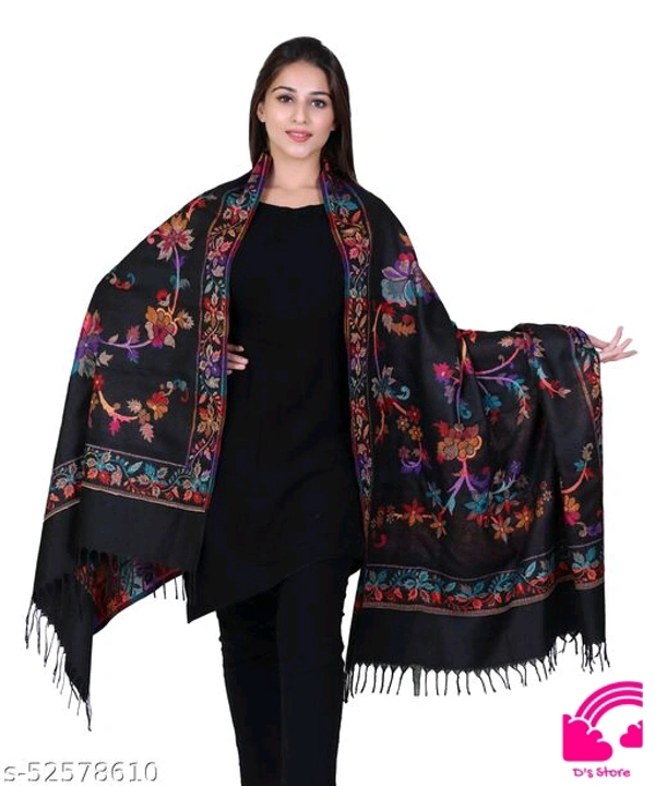 Suitsup Multicolour Women Bridal Shawl HB199 - FreeSize