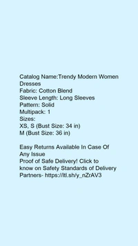 Classy Elegant Women Yellow Color Dress - M