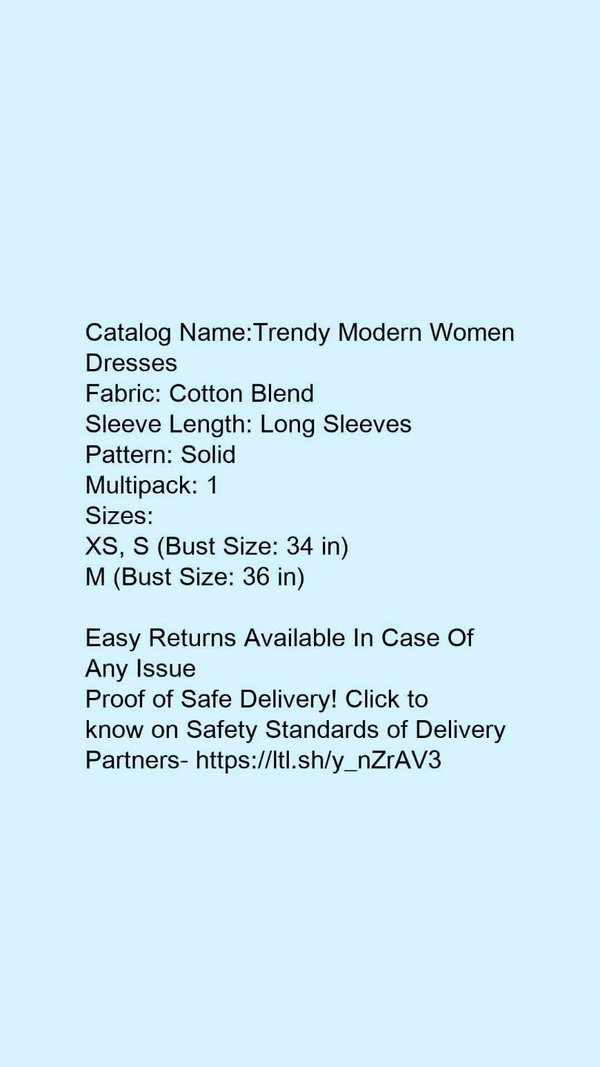 Classy Elegant Women Yellow Color Dress - M