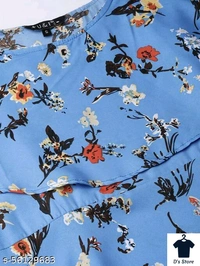 Trendy Retro Sky Blue Women Dress - XL