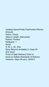 Pretty Feminine Women Dress - XL