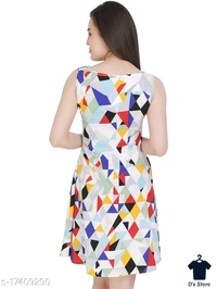 Women Multiple Color Printed Dress - S