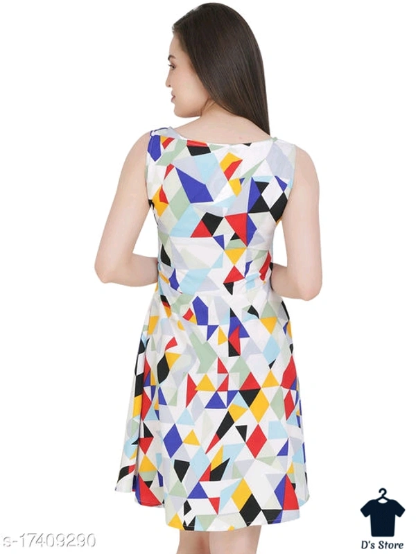 Women Multiple Color Printed Dress - S