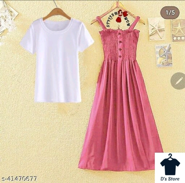 Women Retro Skirt And Top Combo - S