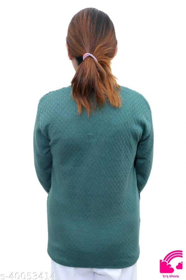 GREEN SWEATER  - L