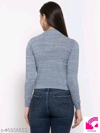 Style Quotient Women Blue Pullover  - L