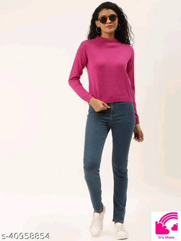 Style Quotient Women Blue Pullover  - M