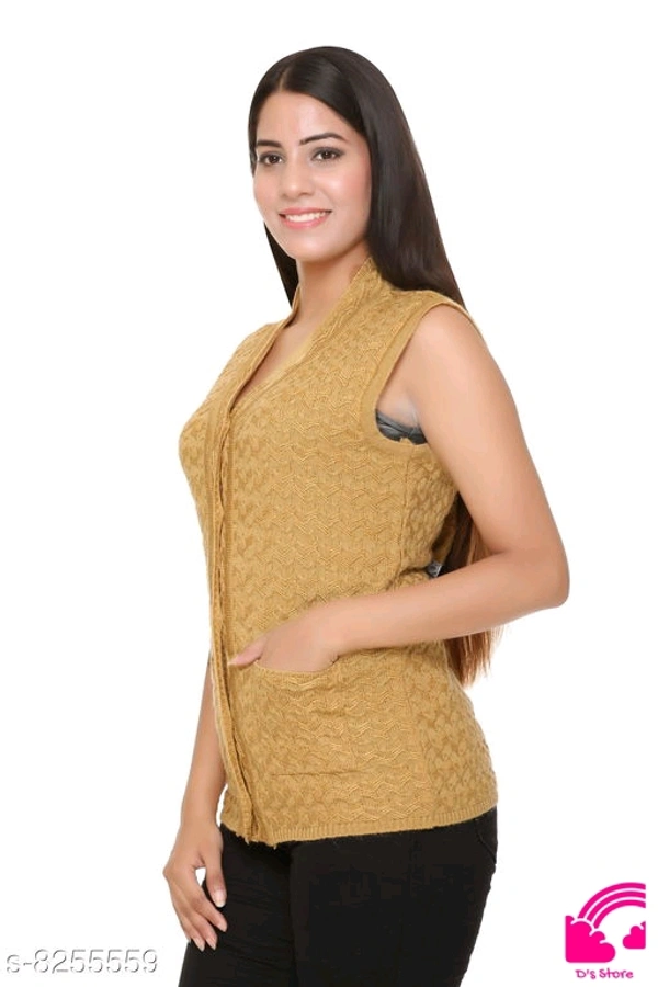 Faishon Store Yellow Cardigan - L