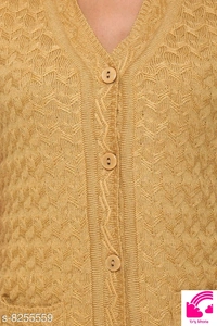 Faishon Store Yellow Cardigan - L