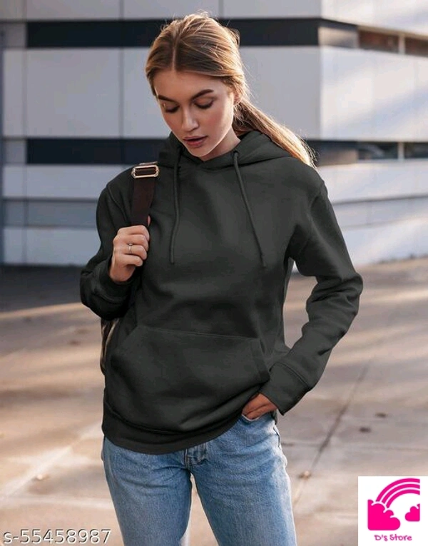 Women's Premium Hooded Sweatshirts - L