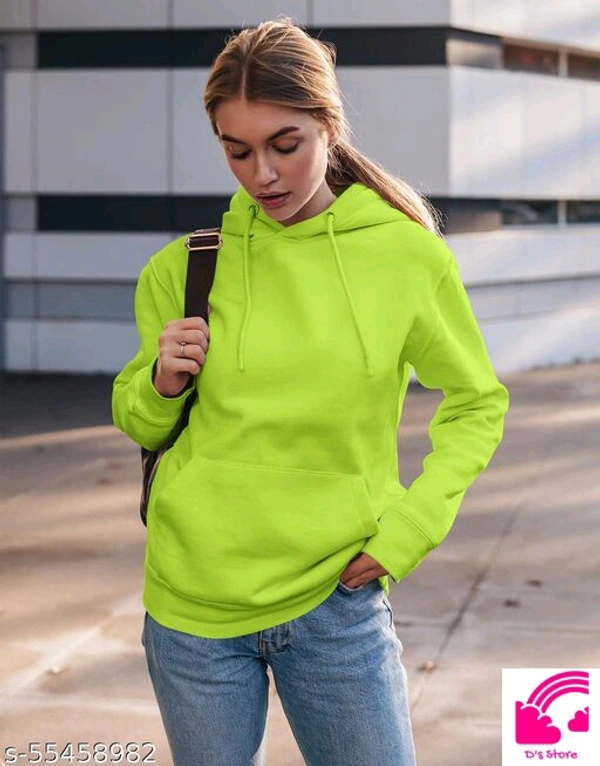 Women's Premium Hooded Sweatshirts - L