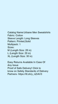 Mens Stylish Dark Green California Sweatshirt - L