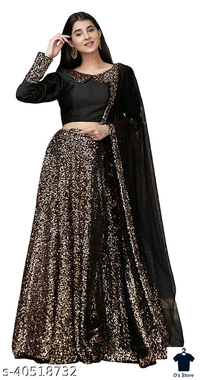 Jivika Drishya Women Lehenga  - Semi Stitched
