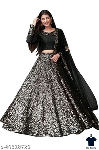 Jivika Drishya Women Lehenga  - Semi Stitched
