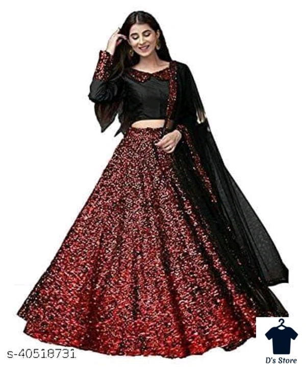 Jivika Drishya Women Lehenga  - Semi Stitched