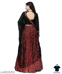 Jivika Drishya Women Lehenga  - Semi Stitched