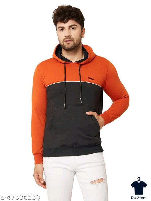 Kvetoo Men Stylish Hoodies  - L