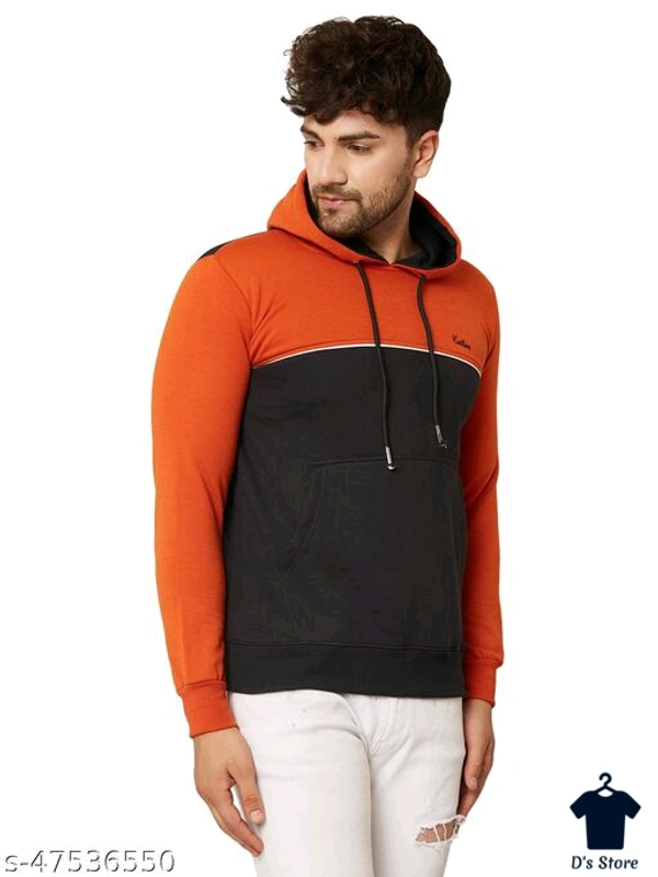 Kvetoo Men Stylish Hoodies  - L