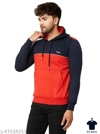 Kvetoo Men Stylish Hoodies  - L