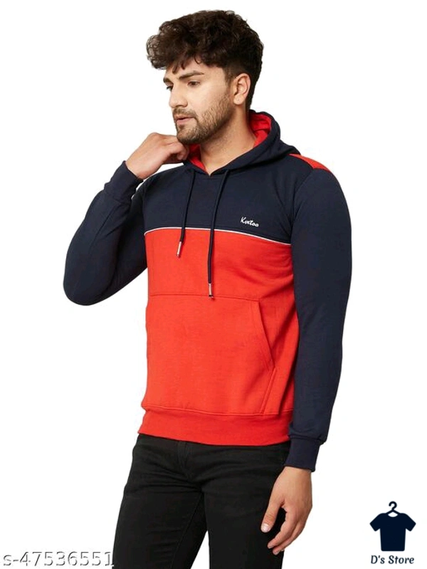 Kvetoo Men Stylish Hoodies  - L