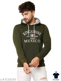 Kvetoo Men Stylish Hoodies  - XXL