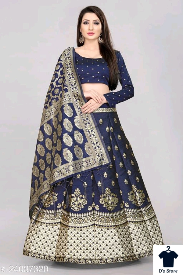 Kashvi Petite Lehengas  - Semi Stitched
