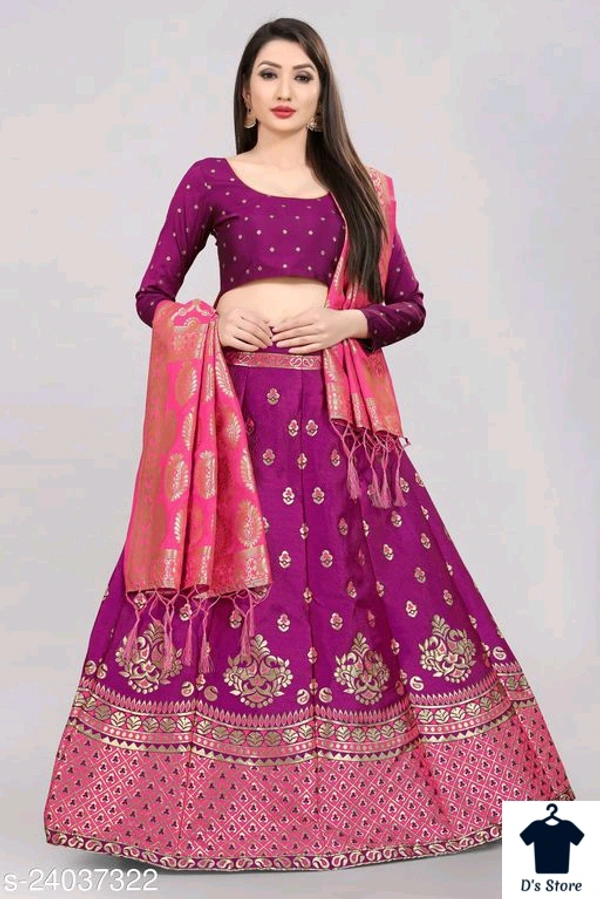 Kashvi Petite Lehengas  - Semi Stitched
