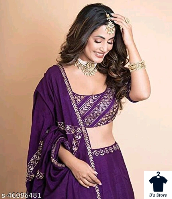 Adrika Refined Lehenga - FreeSize