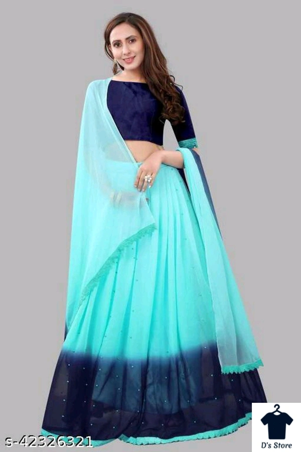 Aaishni Alluring Lehenga - Semi Stitched
