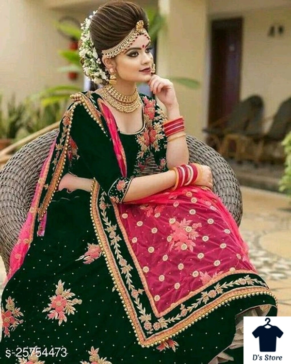 Banita Attractive Women Lehenga  - Un Stitched