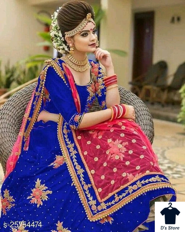 Banita Attractive Women Lehenga  - Semi Stitched