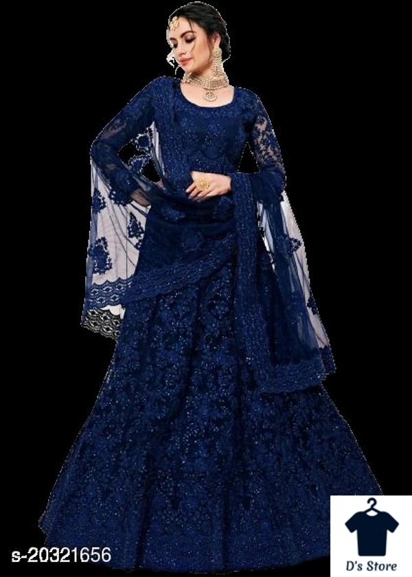Banita Attractive Women Lehenga  - Semi Stitched
