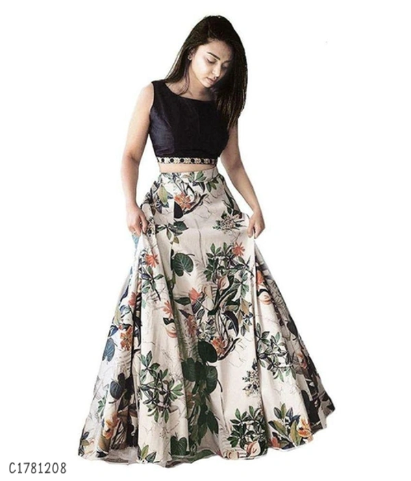 Beautiful Digital Lehenga - FreeSize