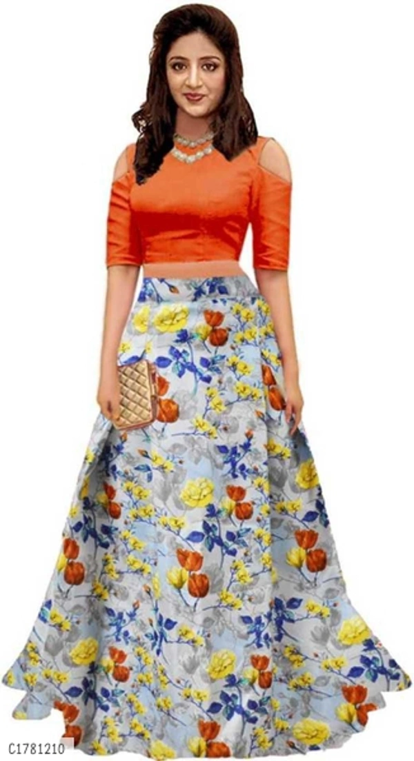 Beautiful Digital Lehenga - FreeSize