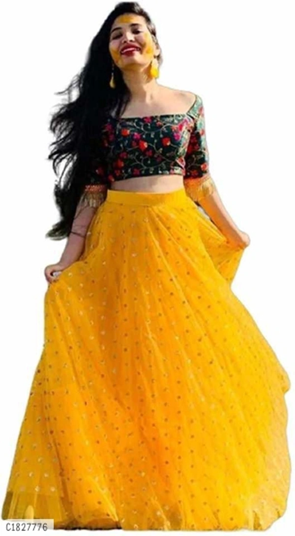 Stunning Zara Buti Lehenga - FreeSize