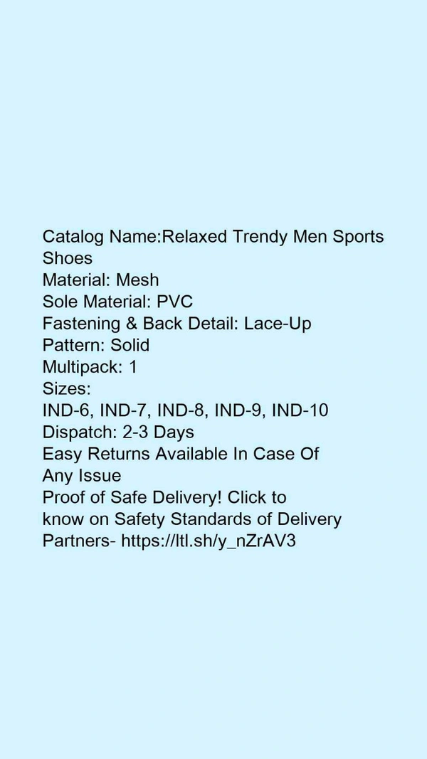 All New Mens Intesnse Running Yellow Sports Shoes - 7