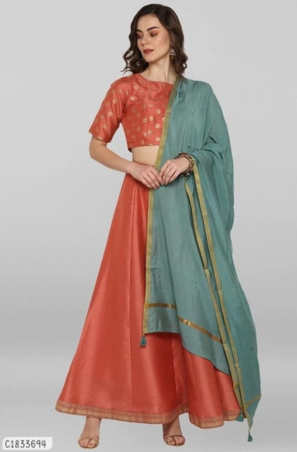 Stylish Printed Lehenga  - FreeSize