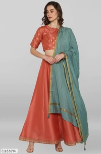 Stylish Printed Lehenga  - FreeSize
