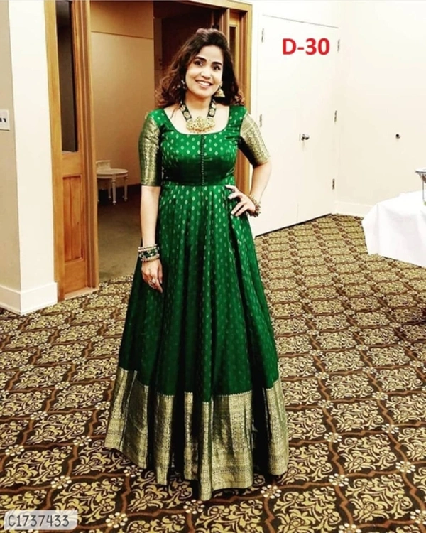 Party Wear Stylish Lehenga  - Semi Stitched
