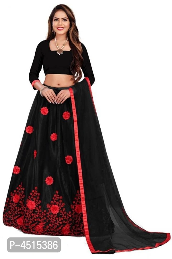 Fancy Lehenga Choli  - Semi Stitched