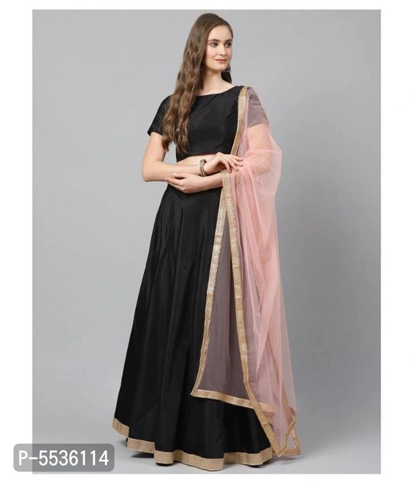 Durga Puja Wedding Season Lehenga - Semi Stitched