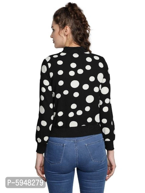Trendy Printed Bomber Jackets - L