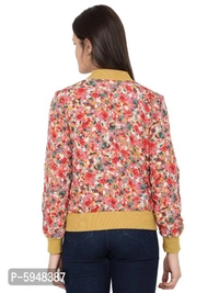 Trendy Printed Bomber Jackets - XL