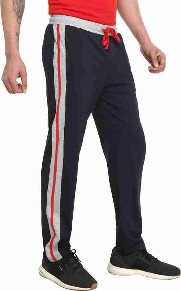 Hiflyer Multicolored Bordered Track Pant - L
