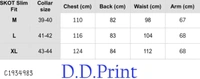 Polycotton Stribes Full Sleves Shirts  - M