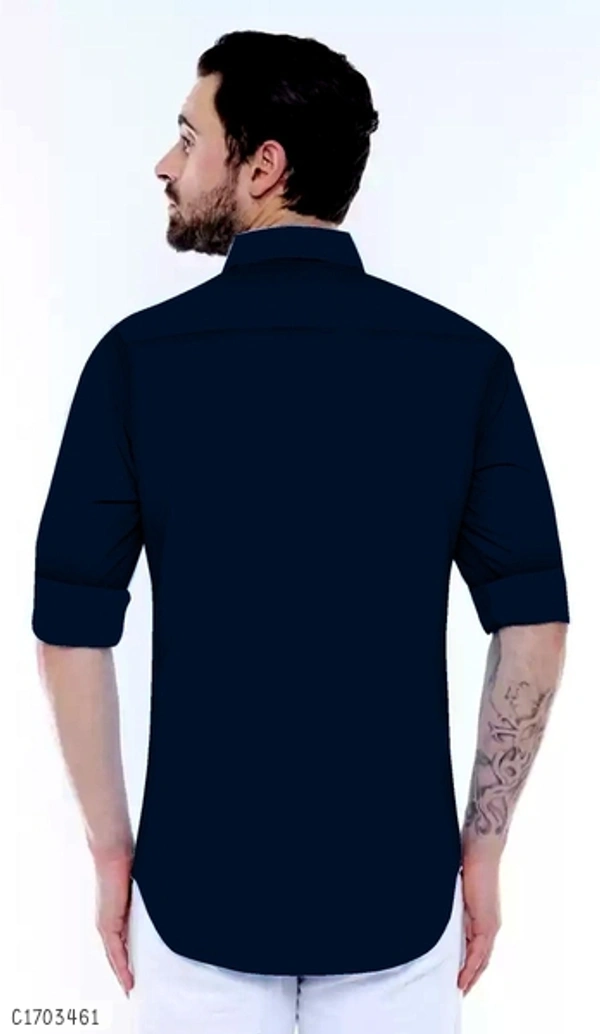 Cotton Printed Full Sleeve Regular Shirts  - XL