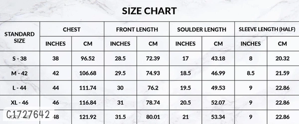 Cotton Printed Full Sleeve Regular Shirts  - M