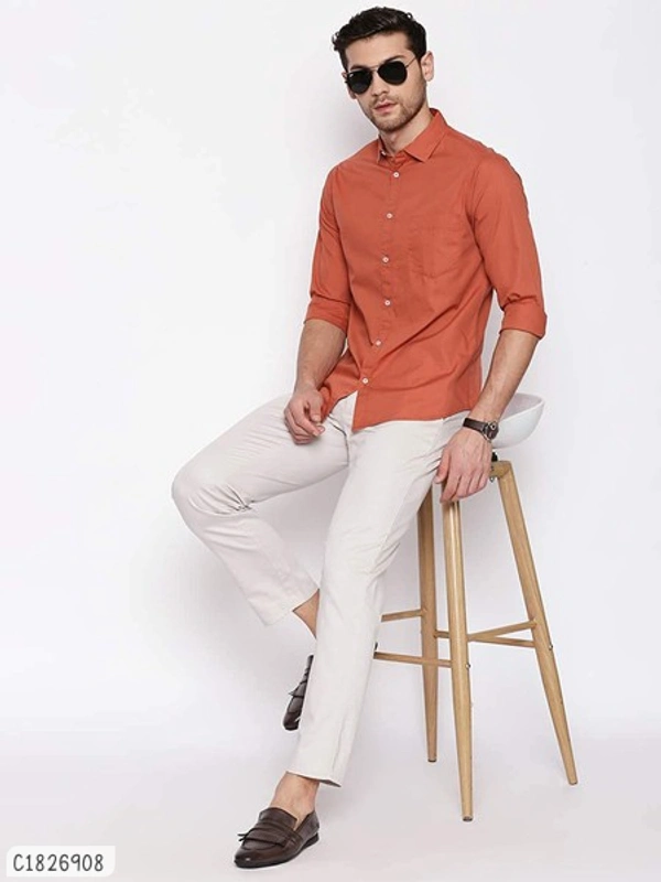 Cotton Blend Full Sleeve Shirts - 2XL