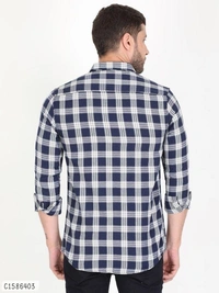 Cotton Blend Full Sleeve Shirts - M