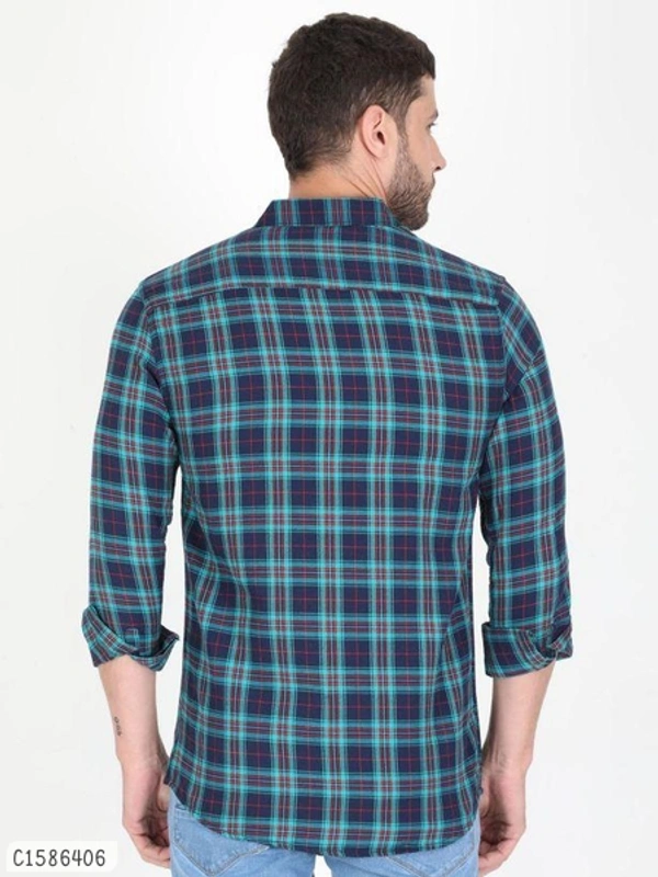 Cotton Blend Full Sleeve Shirts - XL